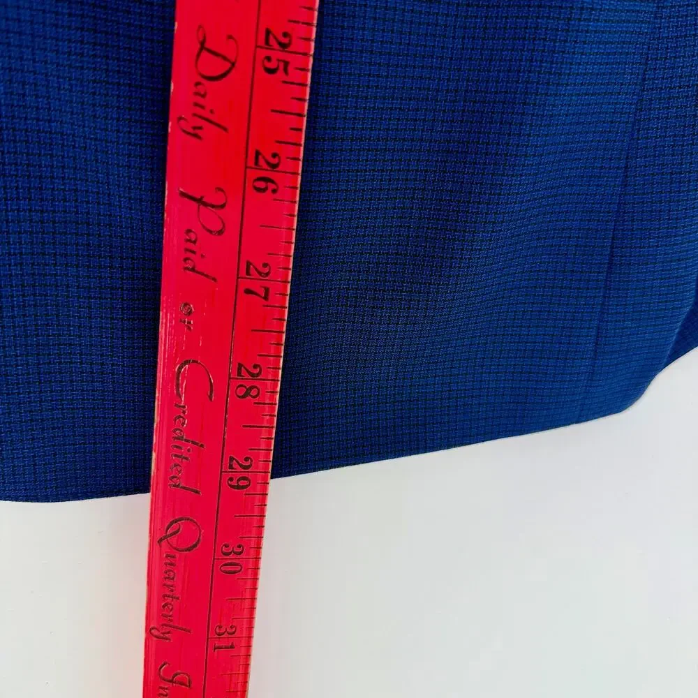 Bonobos Slim Fit Men's 40R Blue Wool Blazer Marzotto Italian Wool Sport Coat